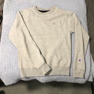 Champion Gray Unisex Sweatshirt/Crewneck